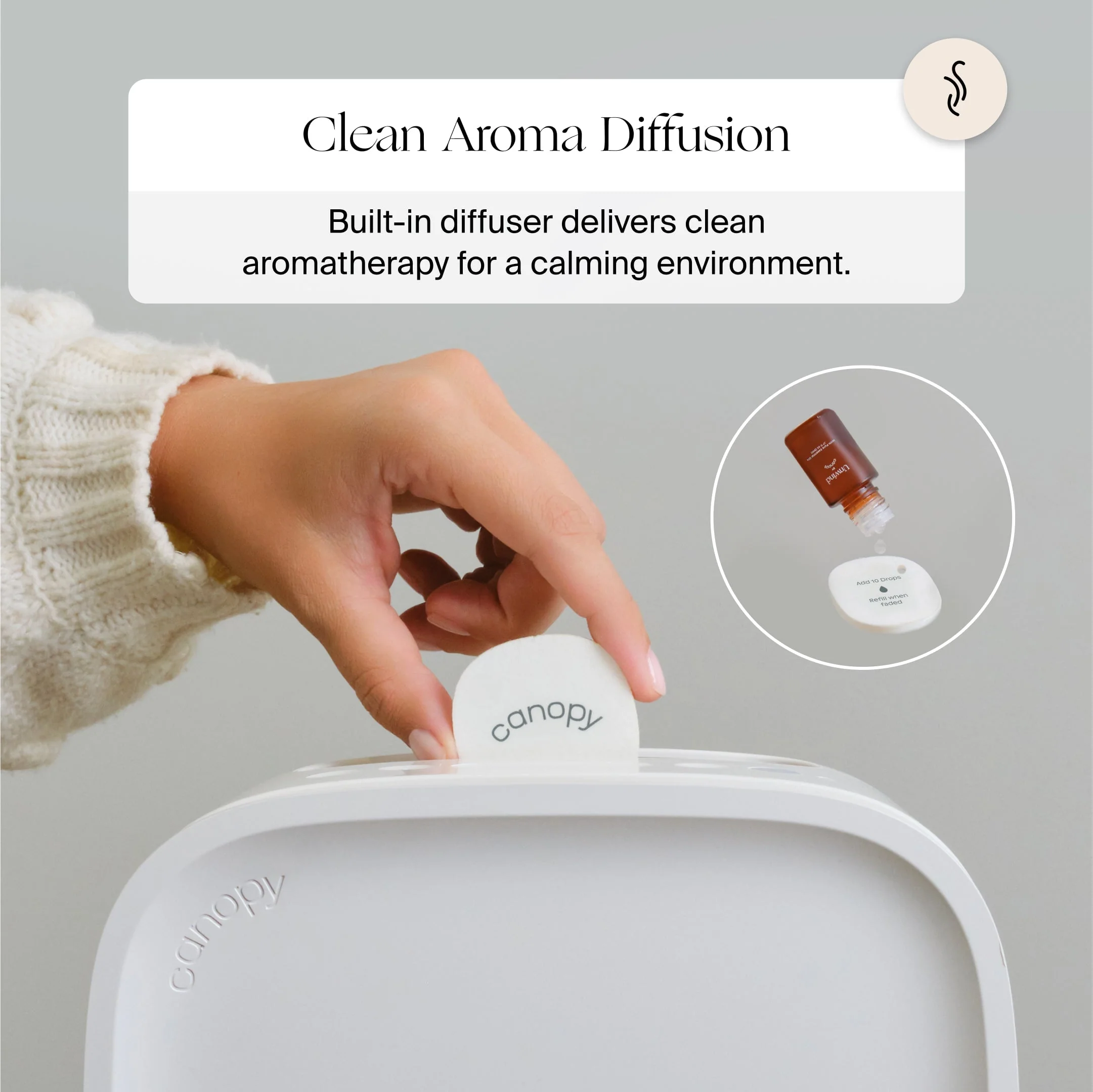 Bedside Air Purifier Duo
