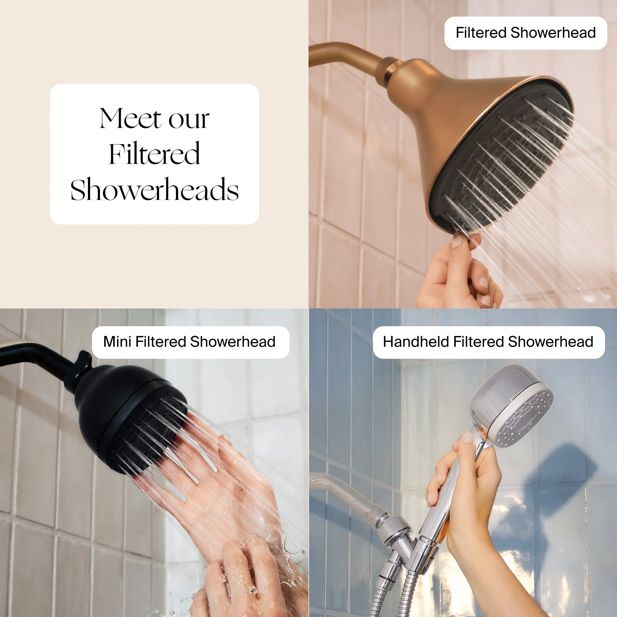 Mini Filtered Showerhead