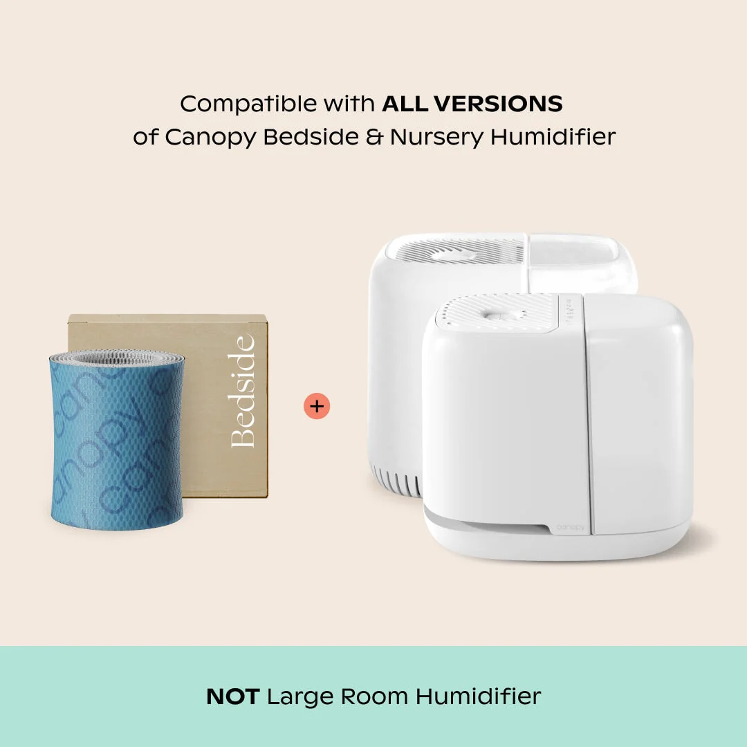 Bedside Humidifier Duo Filter 2.0 2-Pack
