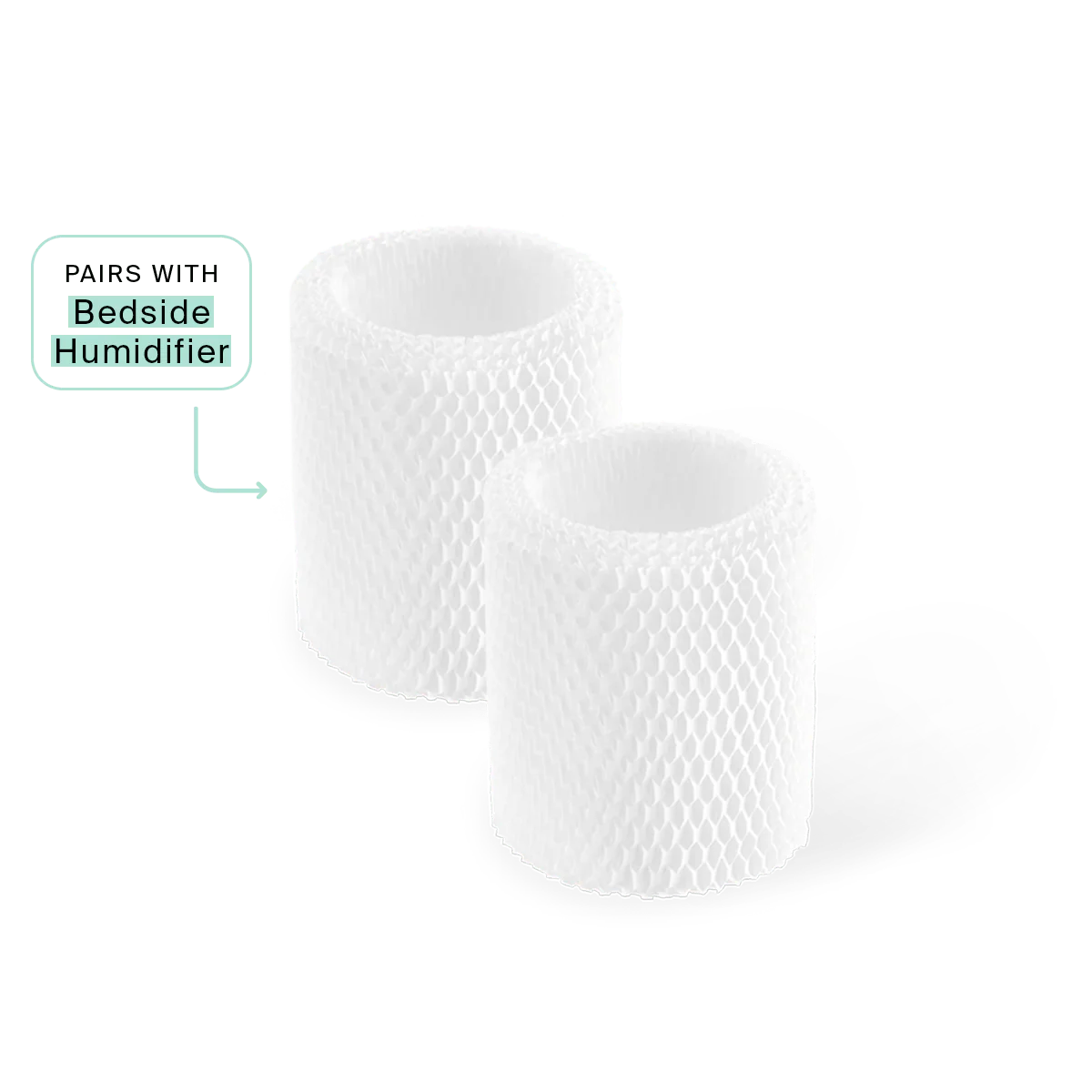 96-bedside-humidifier-filter-2-pack-1.webp Bedside Humidifier Filter 2-Pack